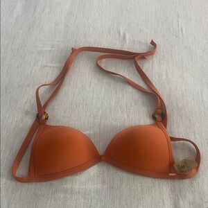 Pink Victoria Secret Swim Top Orange Size L